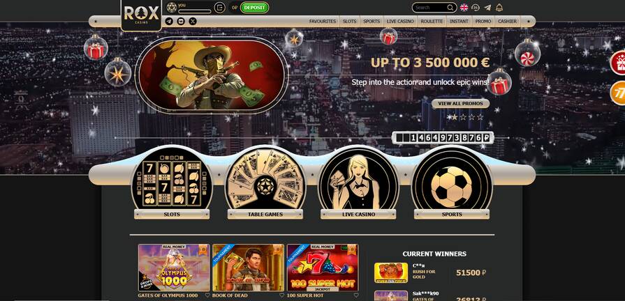 Онлайн казино Rox
