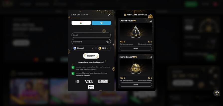 Онлайн казино Lex регистрация