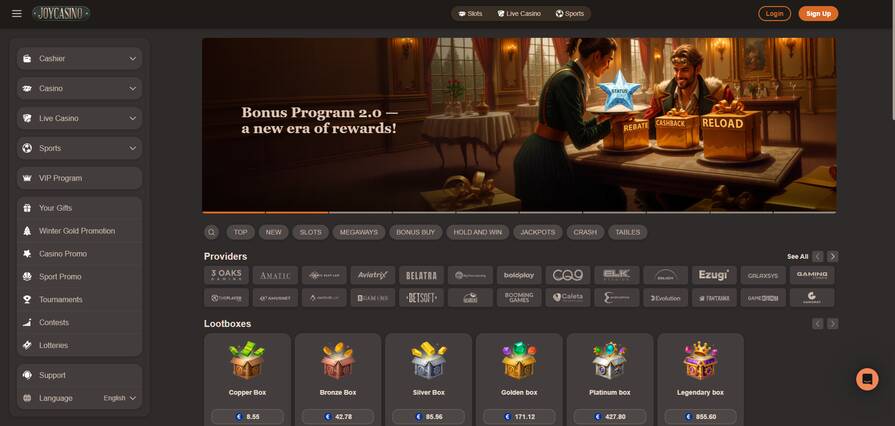 Онлайн казино Joycasino