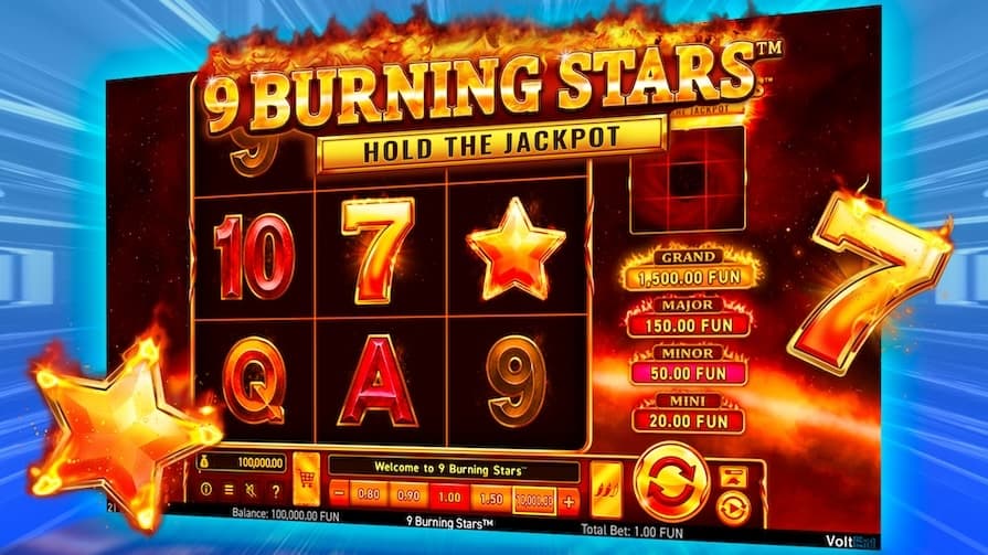 9 Burning Stars