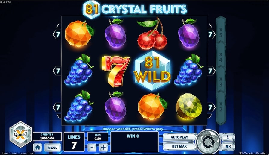 Слот 81 Crystal Fruits