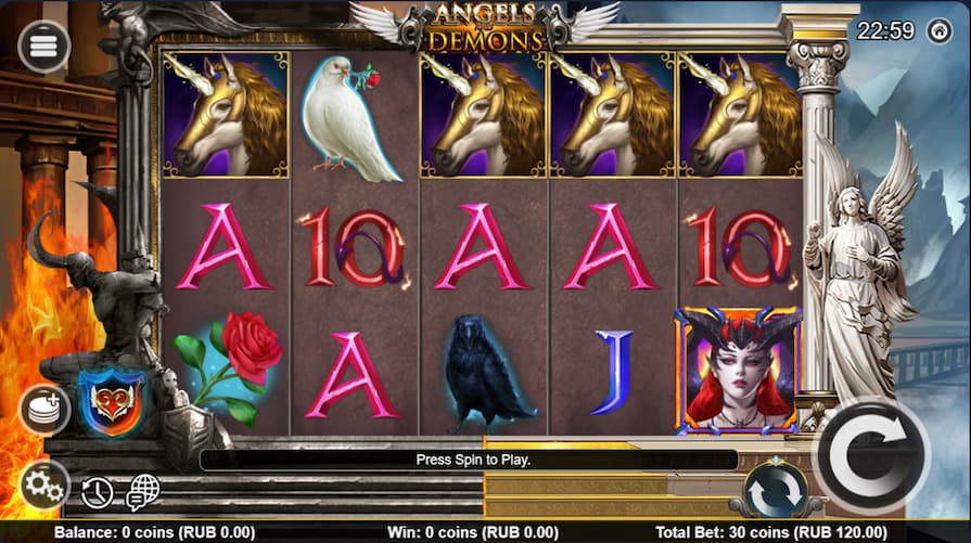 Бесплатная игра в Angels and Demons