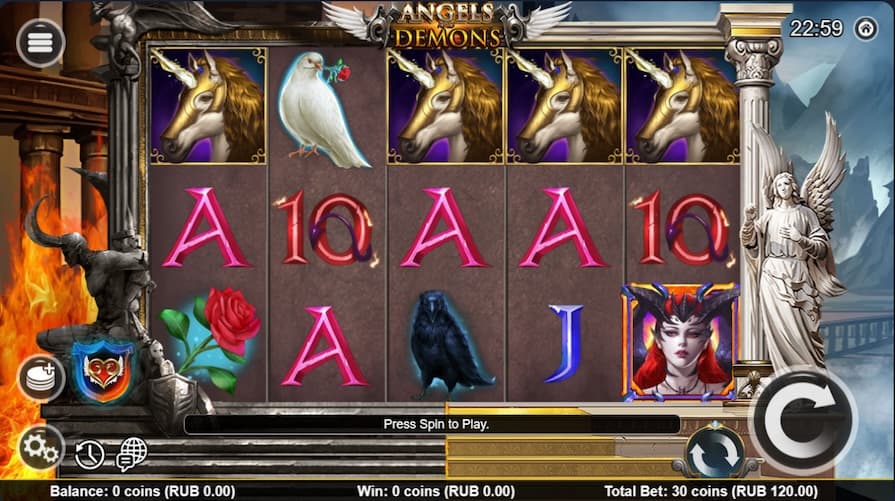 Слот Angels and Demons