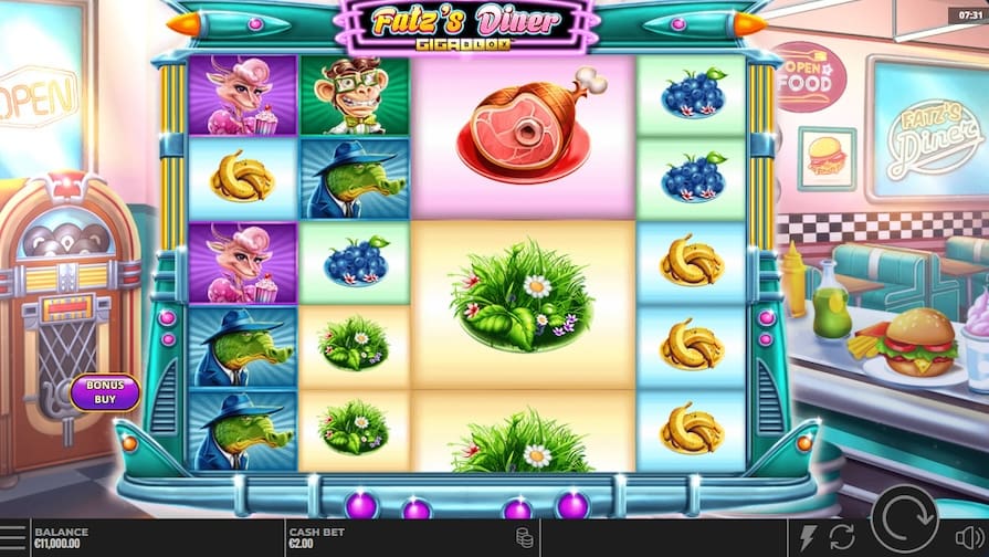 Слот Fatz's Diner GigaBlox