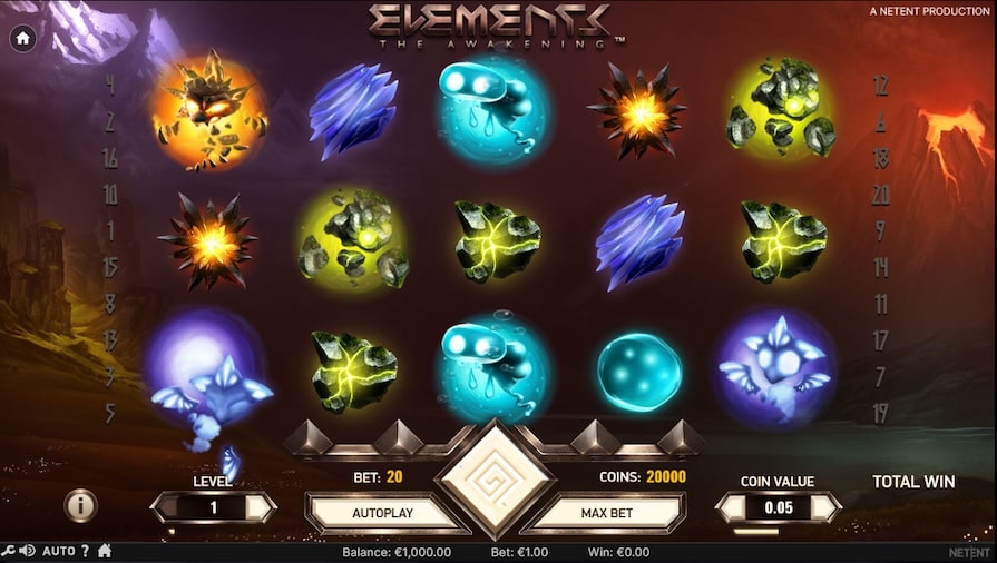 Слот Elements: The Awakening