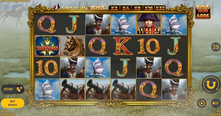 Слот Napoleon 2 Fat Stacks