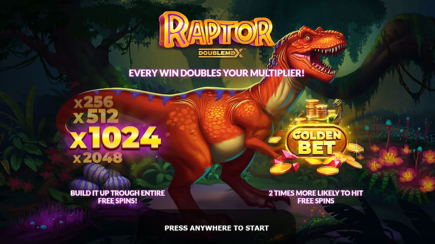 Бесплатная игра в Raptor Doublemax