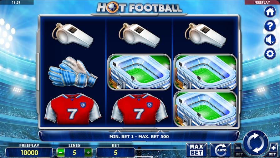 Слот Hot Footbal