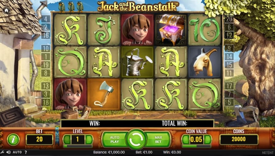 Слот Jack and the Beanstalk