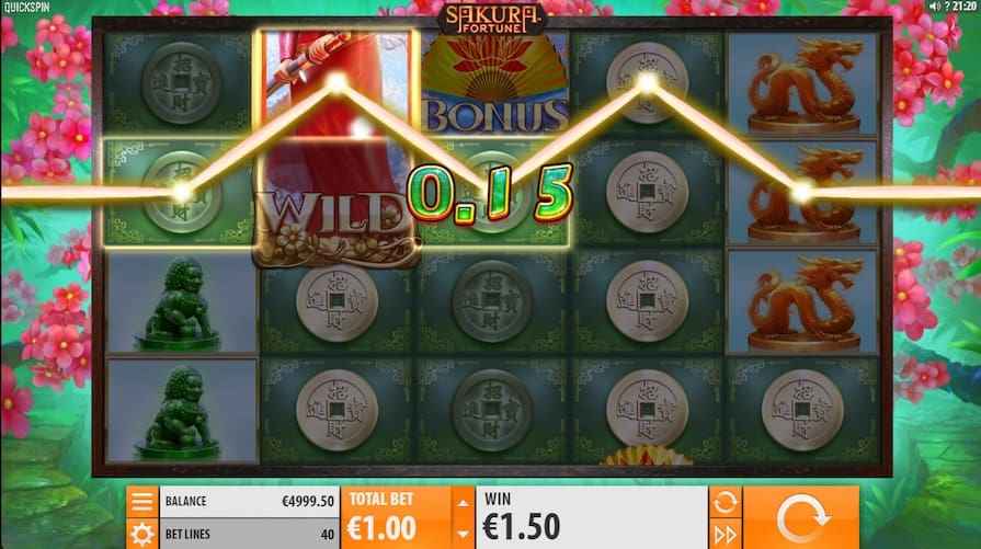 Дизайн игры Sakura Fortune