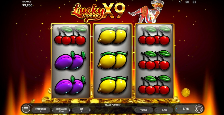 Дизайн игры Lucky Streak X