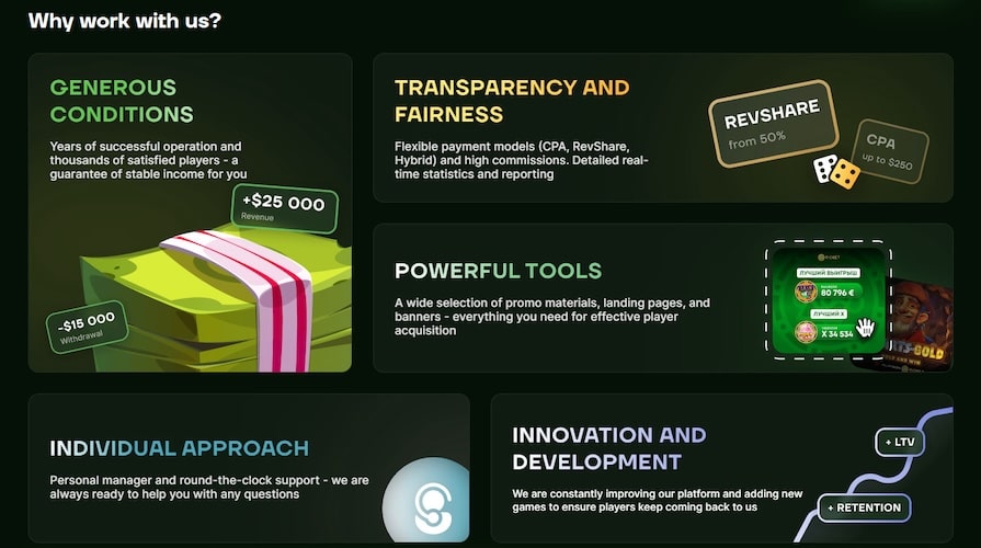 Заработок на RevShare