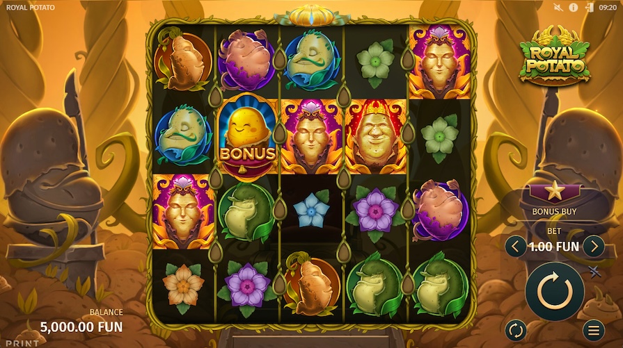 Слот Royal Potato