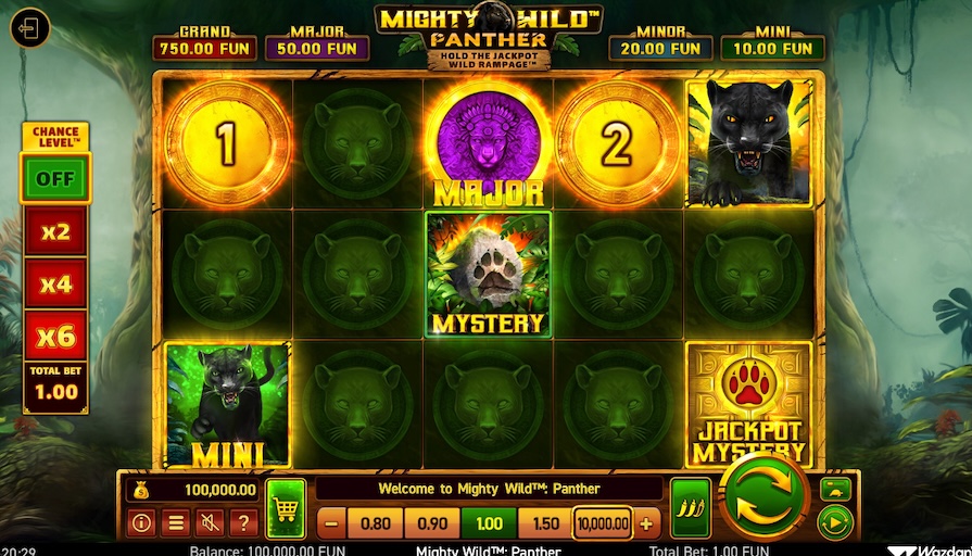 Слот Mighty Wild Panther Halloween Edition