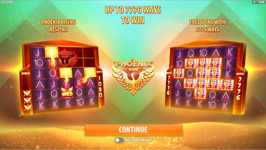 Бесплатная игра в Phoenix Sun