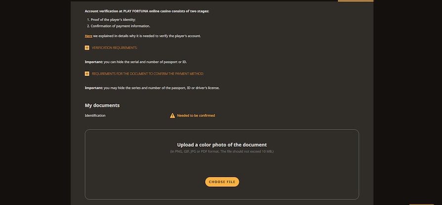 Подтверждение платежного метода
