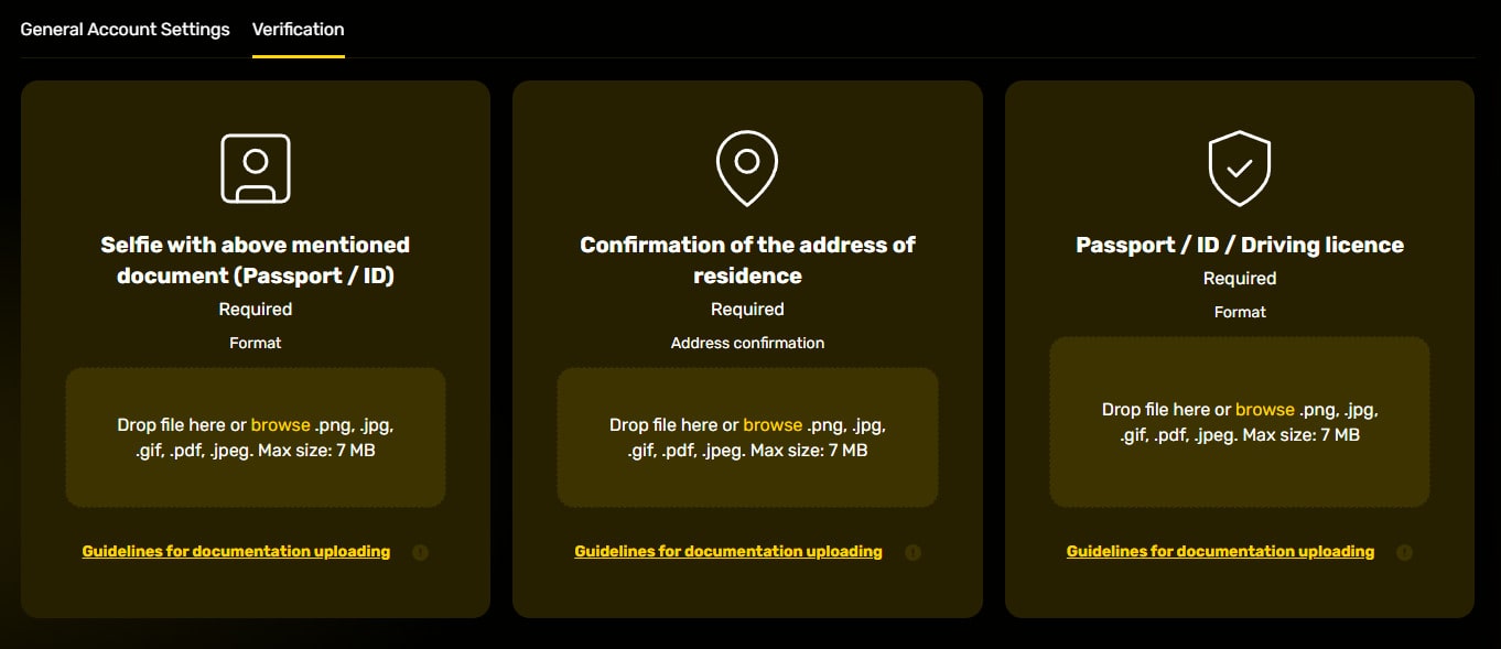 Верификация в казино R7