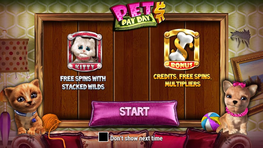 Бесплатная игра в Pet’s Payday