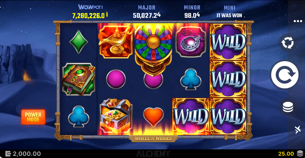 Дизайн игры Wheel of Wishes