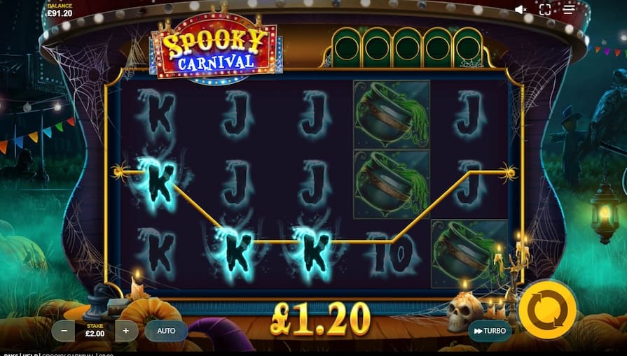 Дизайн игры Spooky Carnival