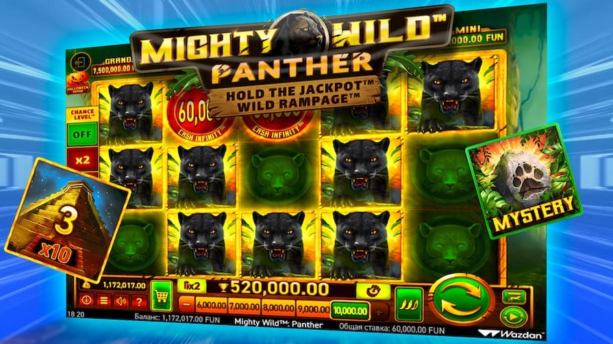 Mighty Wild Panther Halloween Edition