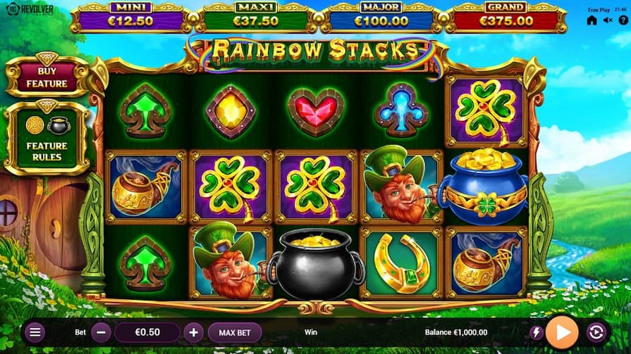 Слот Rainbow Stacks