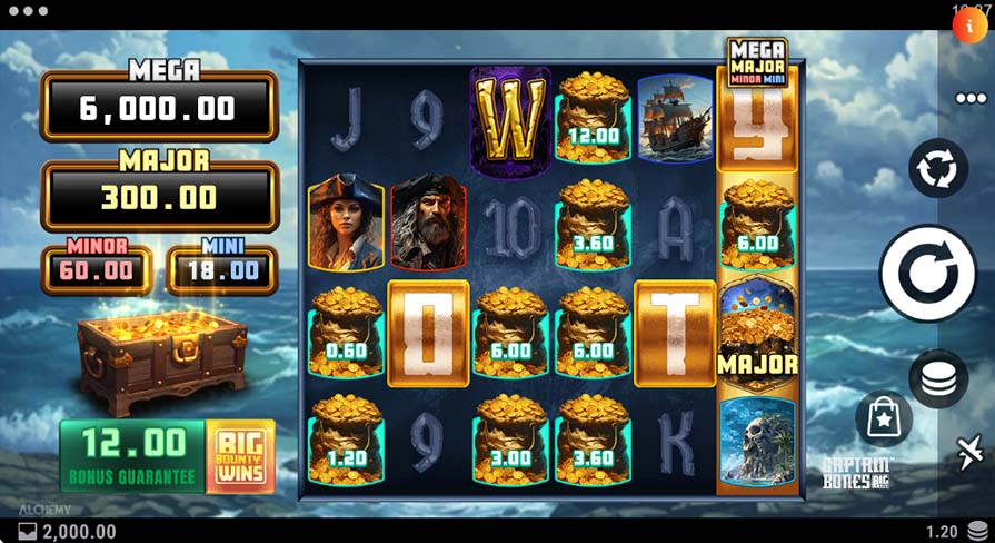 Captain Bones Big Bounty