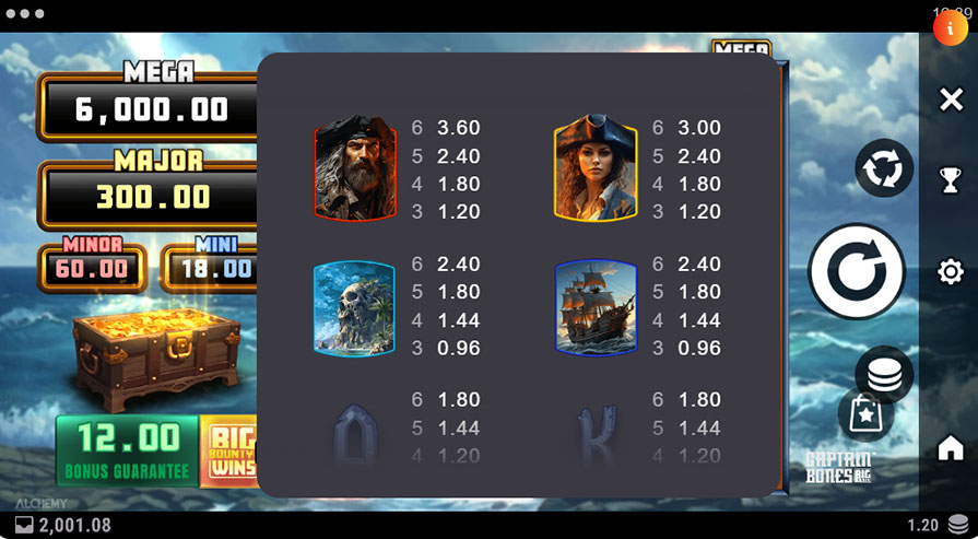 Captain Bones Big Bounty