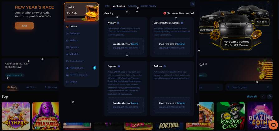 Honey Money верификация