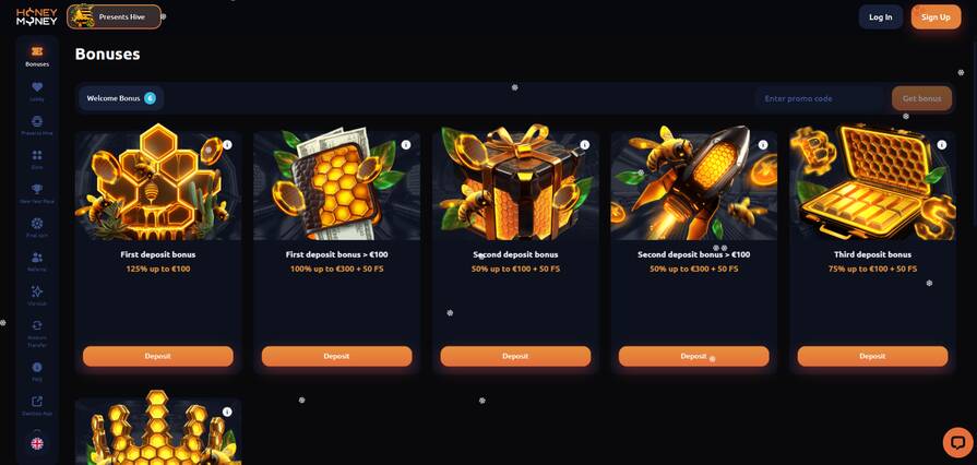 Honey Money бонусы