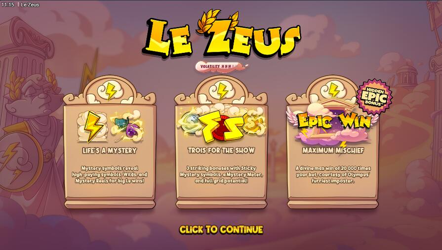 Demo Le Zeus