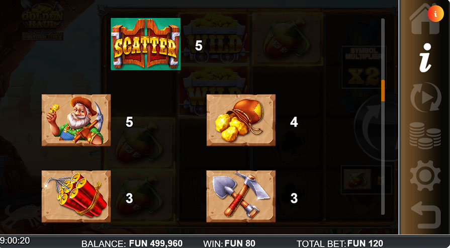 Golden Haul Infinity Reels