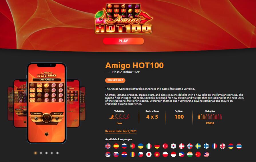 Provider Amigo Gaming