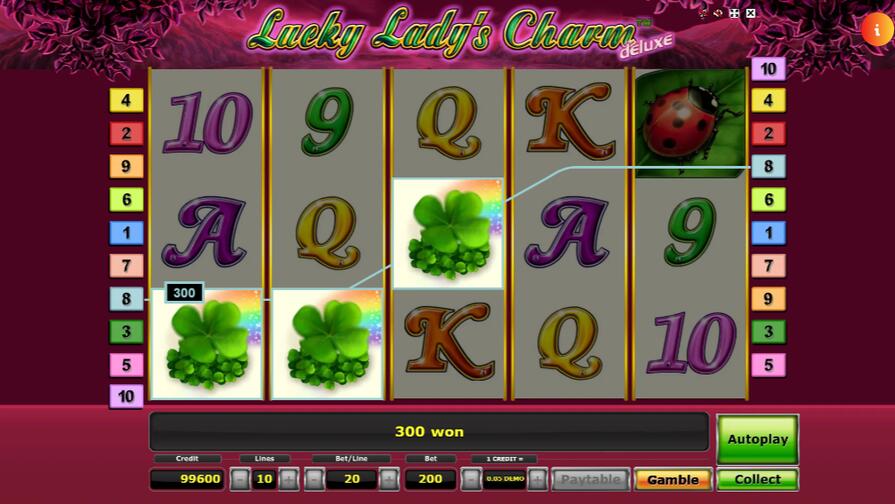 Slot Lucky Lady's Charm Deluxe