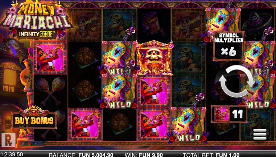 Slot Money Mariachi Infinity Reels