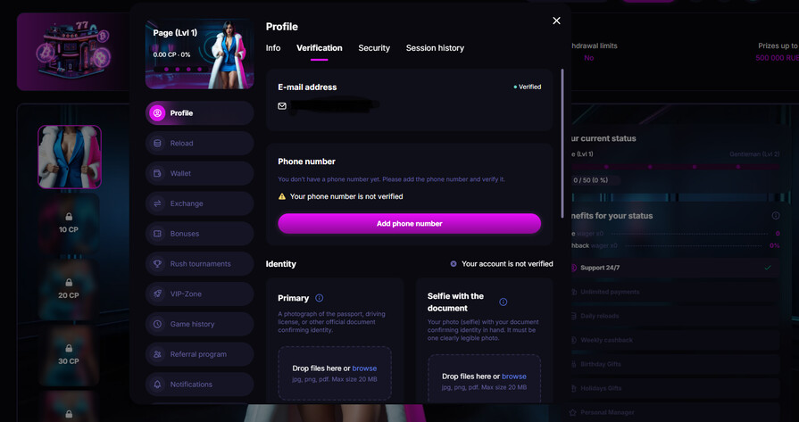 Verification Auf Casino