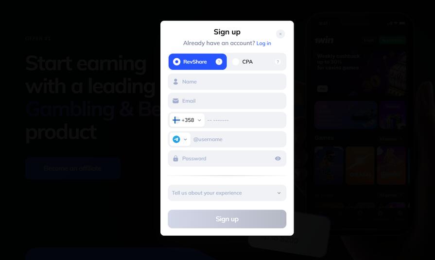 Верификация 1WIN