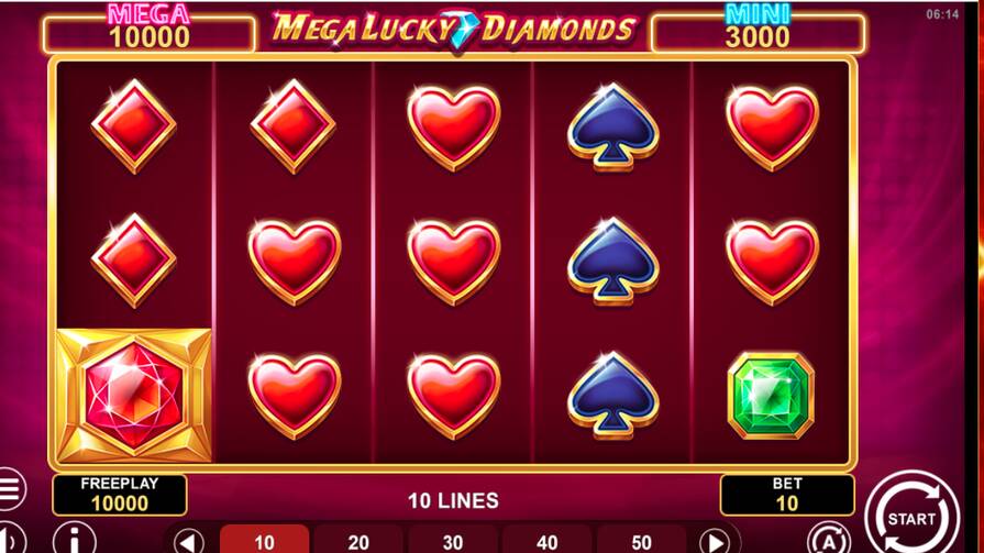 Слот Mega Lucky Diamonds