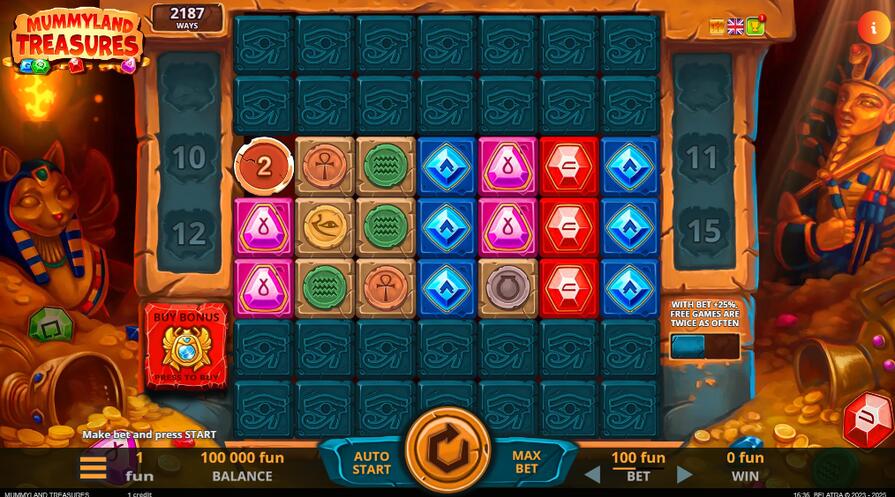 Слот Mummyland Treasures