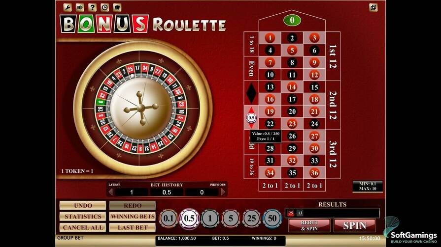 Слот Bonus Roulette
