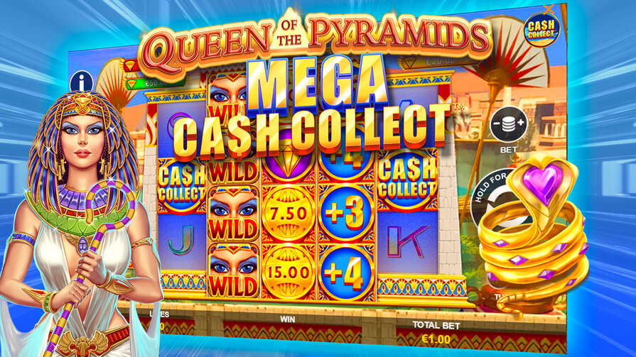 Queen of the Pyramids: Mega Cash Collect