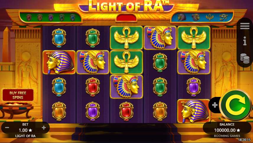 Слот Light of Ra