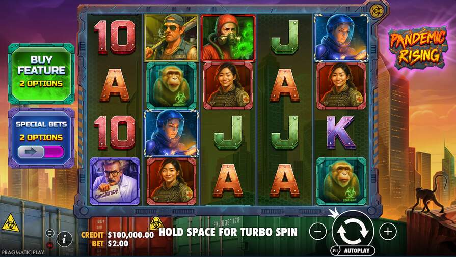 Слот Pandemic Rising