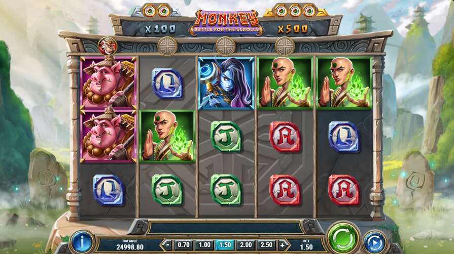 Игра Monkey: Battle for the Scrolls