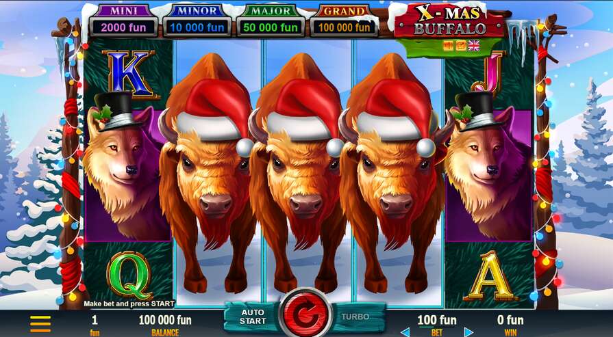 Слот X-mas Buffalo
