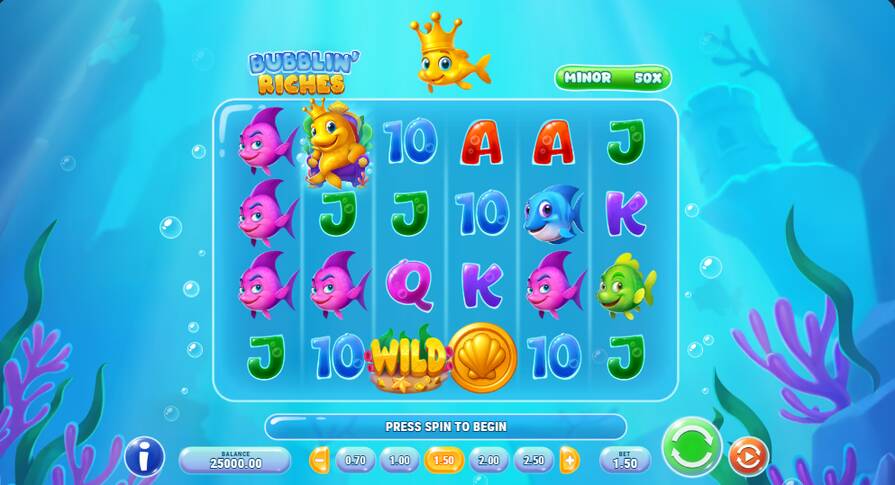 Слот Bubblin' Riches